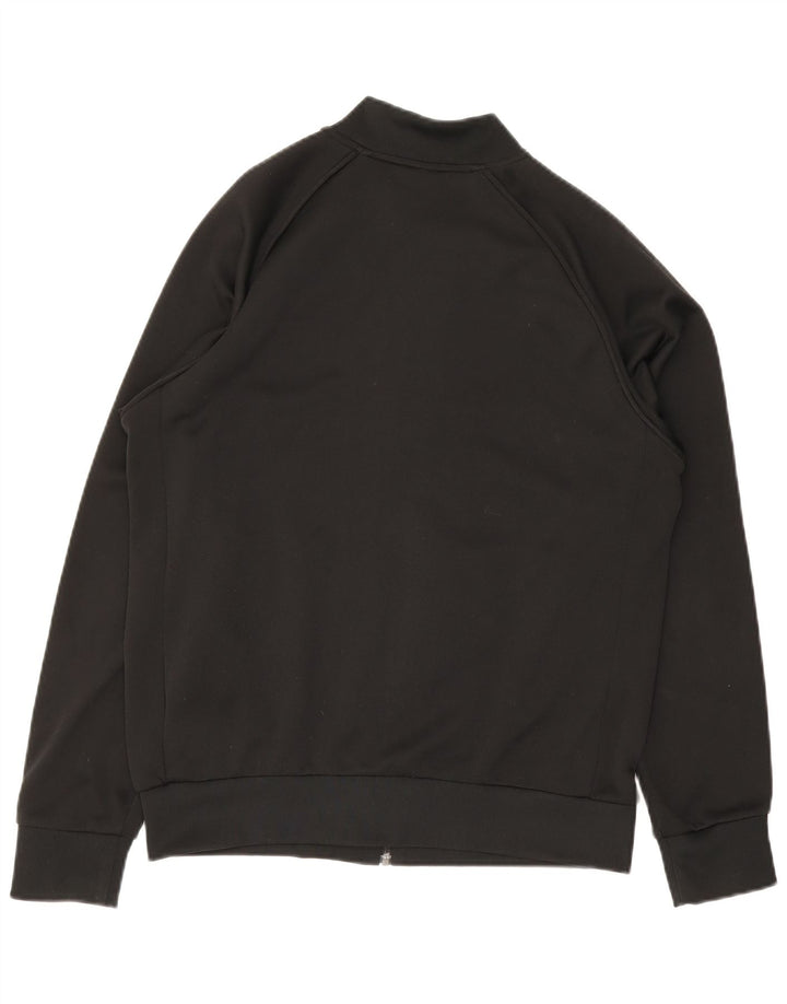 Adidas Herren-Trainingsanzug-Top-Jacke, großes schwarzes Polyester
