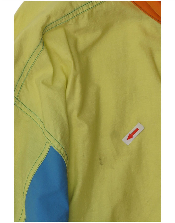 Vintage Herren-Utility-Jacke UK 40, groß, mehrfarbig, Farbblock