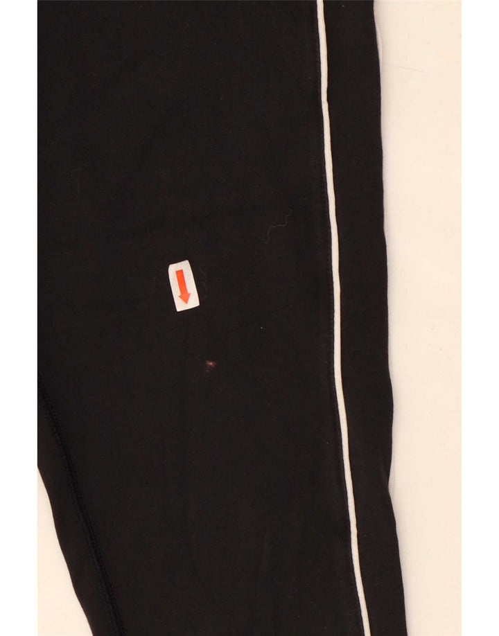 Marks & Spencer Damen Leggings UK 12 Mittelschwarze Baumwolle