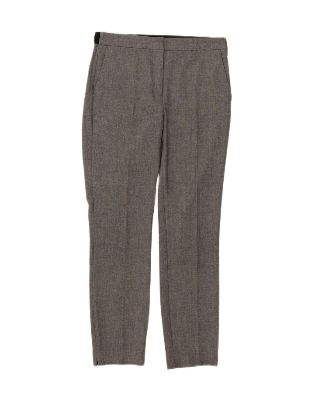 Zara Slim-Anzughose für Damen, Größe S, W26, L27, Grau, Polyester