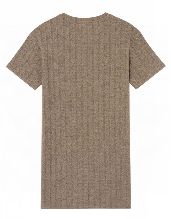 Zara Damen Basic Kleid UK 14 Mittelgrau meliert