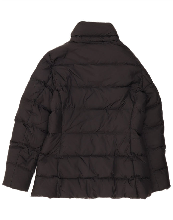Tommy Hilfiger Damen Wattierte Jacke UK 14 Medium Schwarz