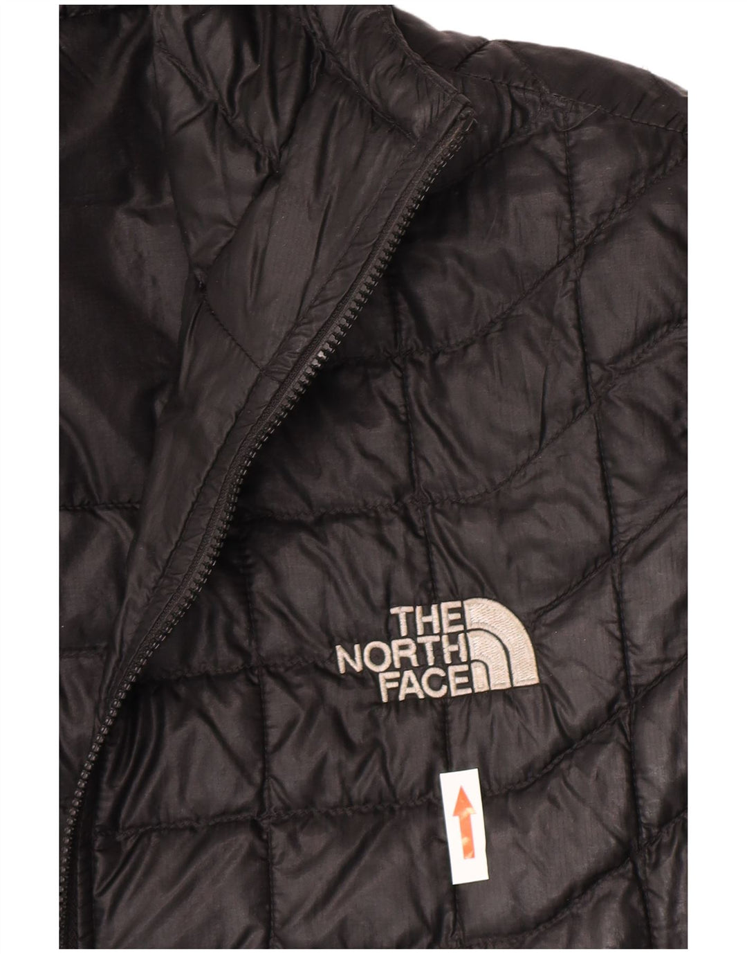 The North Face wattierte Damenjacke mit Kapuze, UK 14, mittelschwarzes Nylon