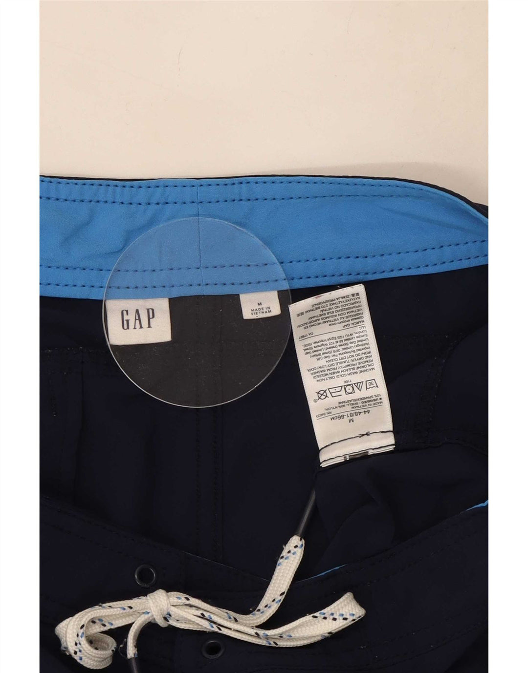 Gap Herren Badeshorts Medium Marineblau Nylon