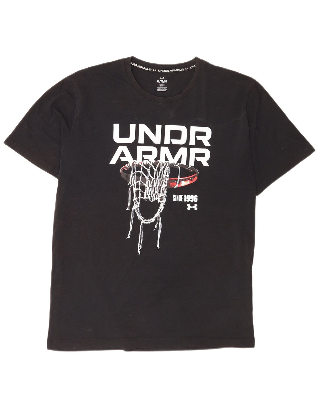 Under Armour Herren Graphic T-Shirt Top XL Schwarz Baumwolle