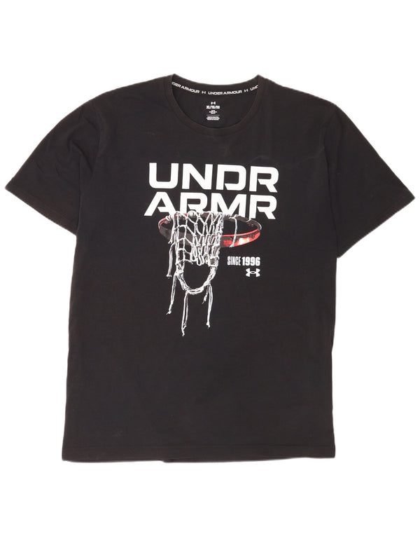 Under Armour Herren Graphic T-Shirt Top XL Schwarz Baumwolle