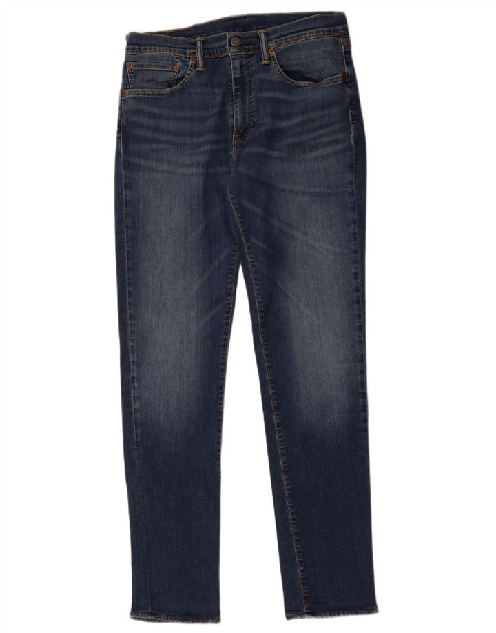 Levi's Herren 511 Slim Jeans W34 L36 Marineblaue Baumwolle