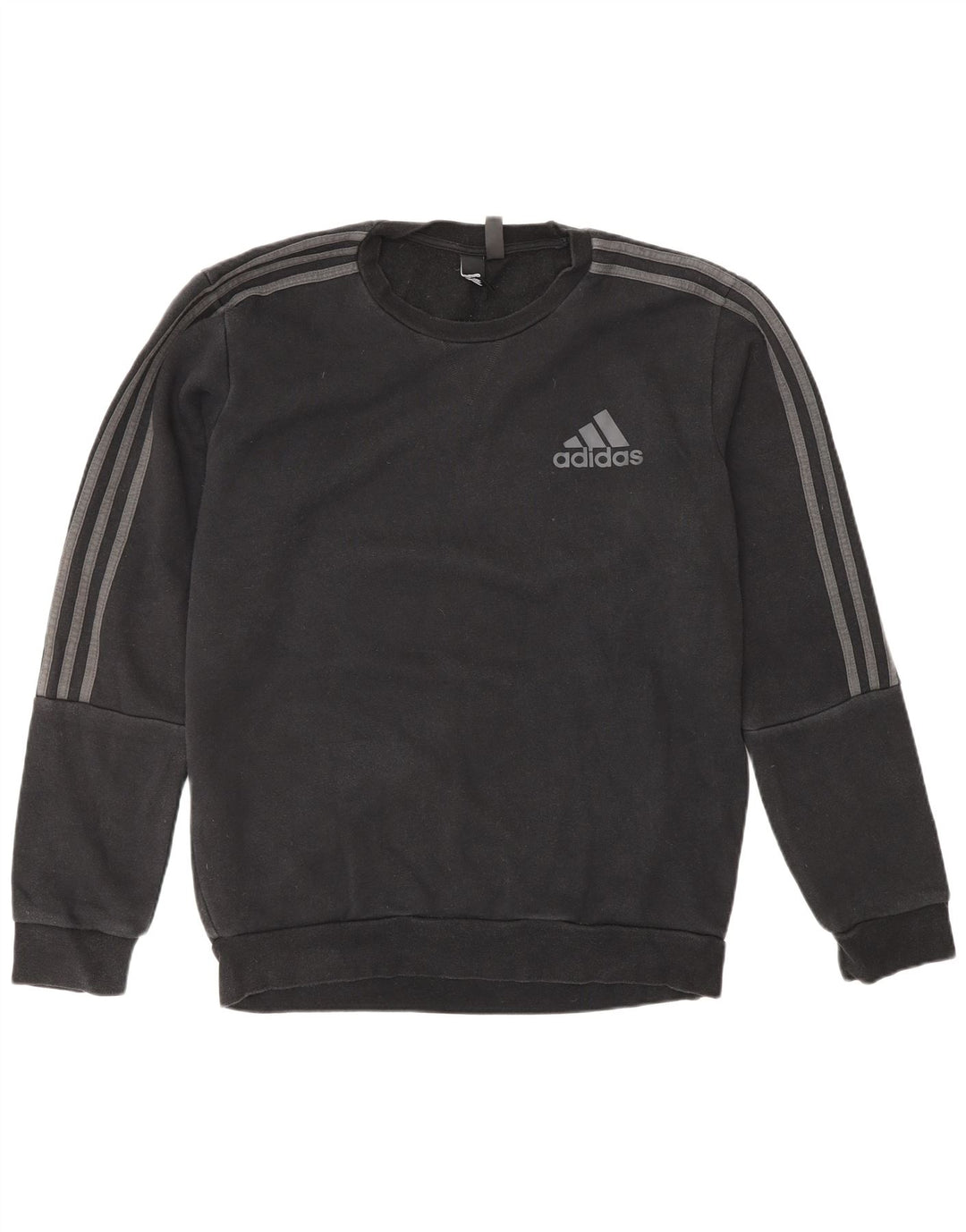 ADIDAS Herren Sweatshirt Pullover Medium Schwarz Baumwolle