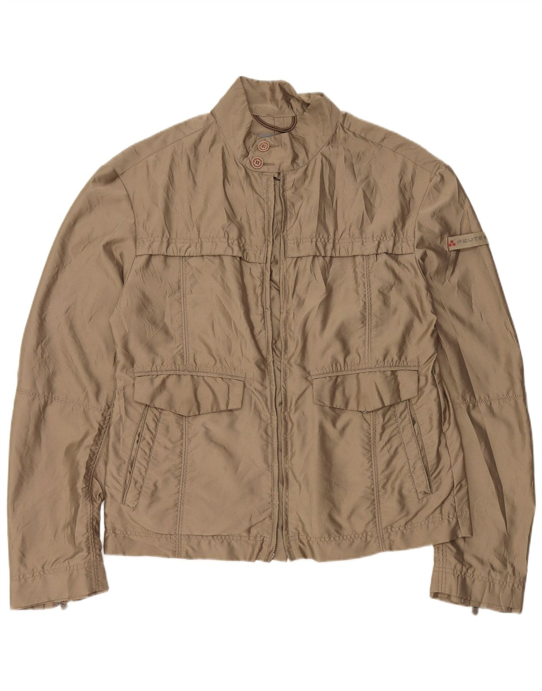 PEUTEREY Damen Bomberjacke UK 20 2XL Grün Polyester