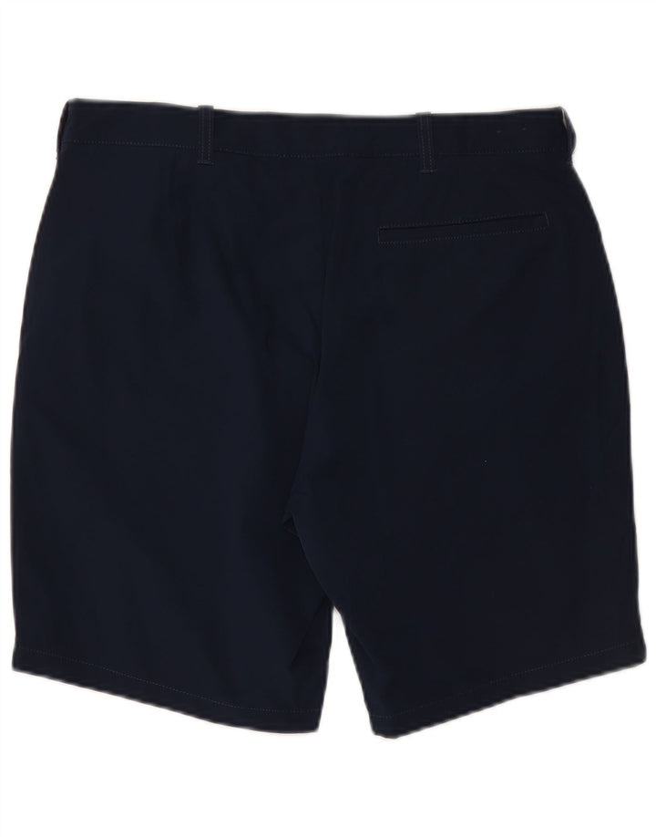 J. CREW Herren-Chinoshorts W33 Mittelmarineblaues Polyester