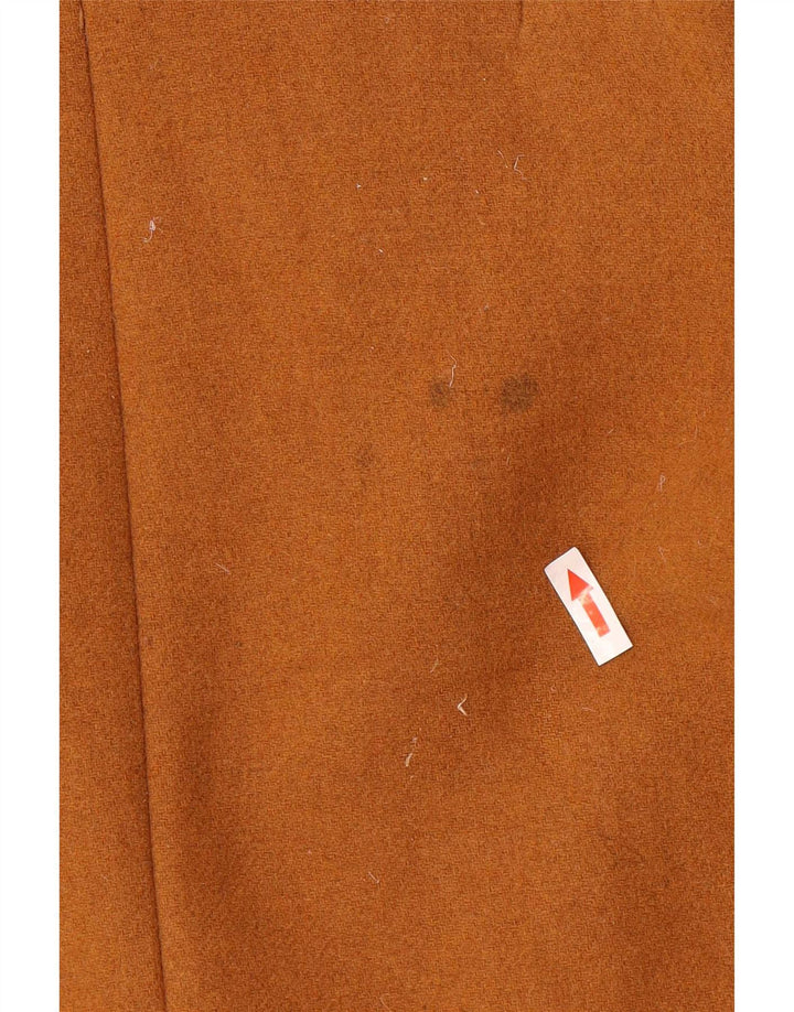 Zara Damen Trafaluc Mantel UK 10 Small Braune Wolle
