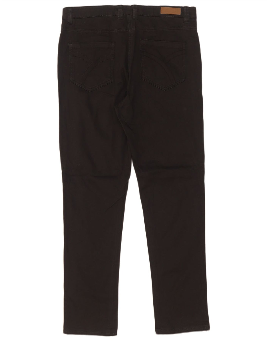 Dack's Slim-Jeans für Damen, W32, L29, schwarze Baumwolle
