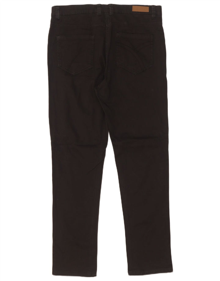 Dack's Slim-Jeans für Damen, W32, L29, schwarze Baumwolle