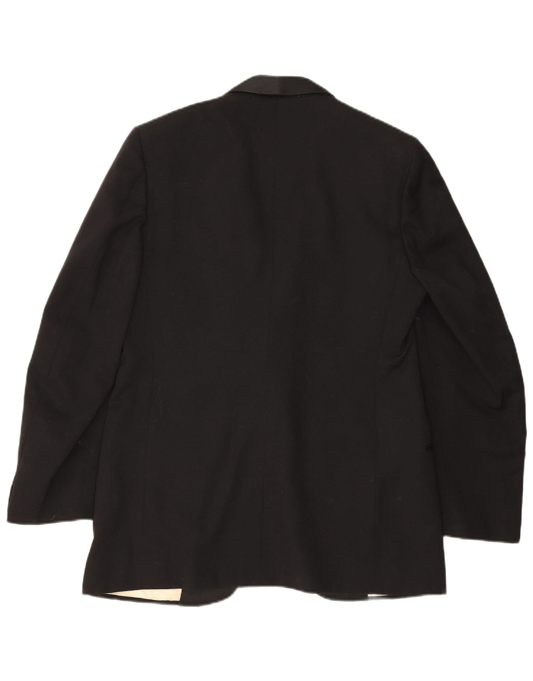 Vintage Herren 1 Knopf Blazer Jacke UK 40 Large Schwarz