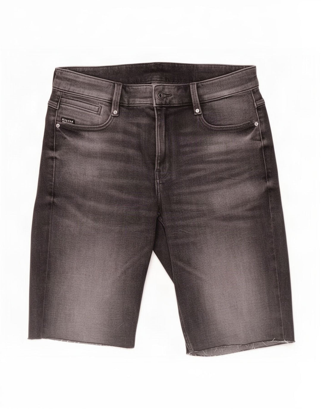 G-Star Herren Slim Denim Shorts W30 Mittelgrau