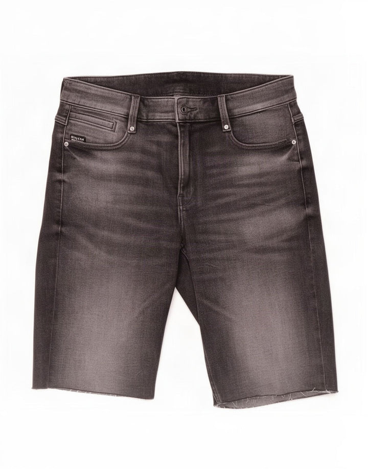 G-Star Herren Slim Denim Shorts W30 Mittelgrau