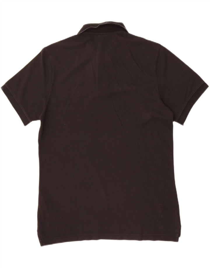 Nike Herren-Poloshirt, mittelgroß, schwarze Baumwolle