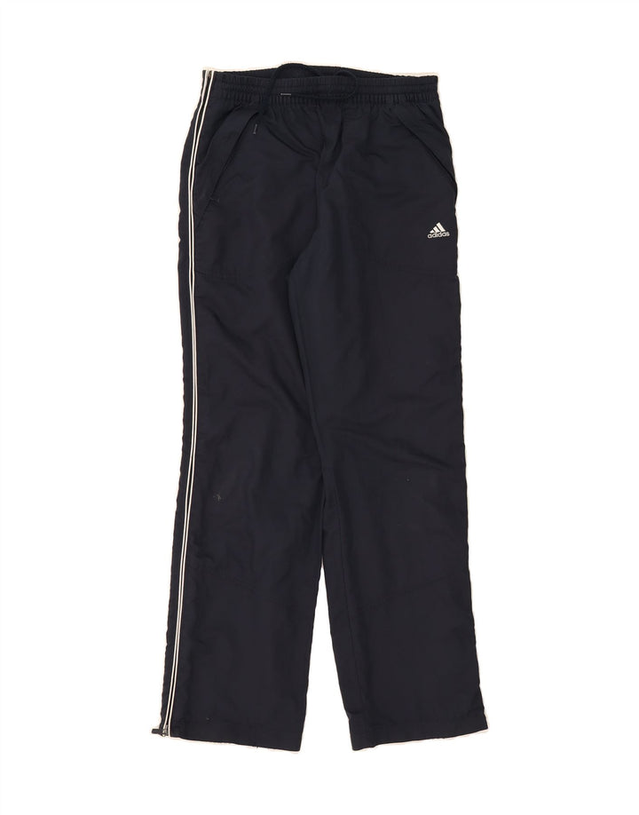 ADIDAS Mens Tracksuit Trousers Small  Navy Blue Polyester Vintage Adidas and Second-Hand Adidas from Messina Hembry 