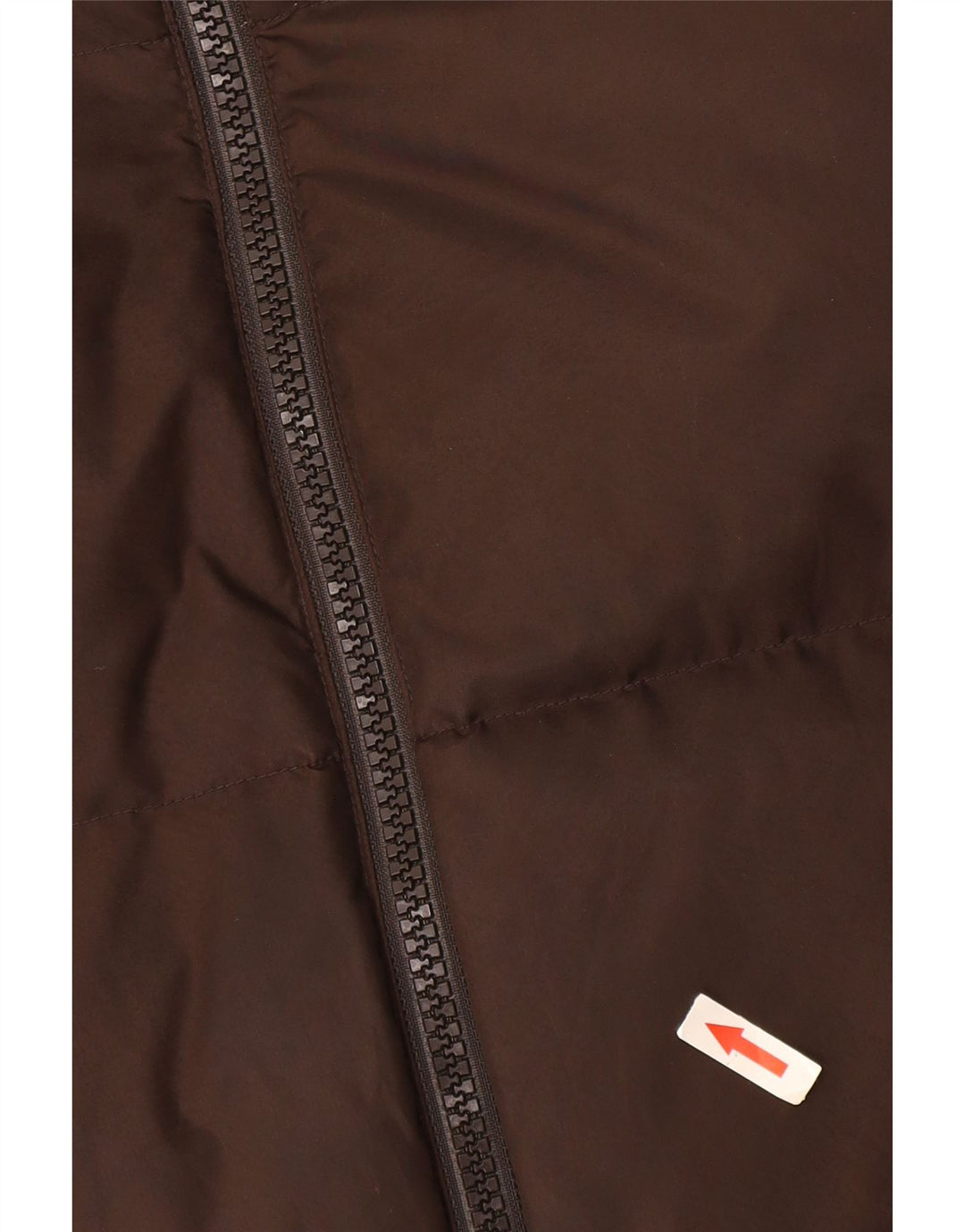 Benetton Herren Wattierte Jacke UK 38 Mittelbraunes Polyamid