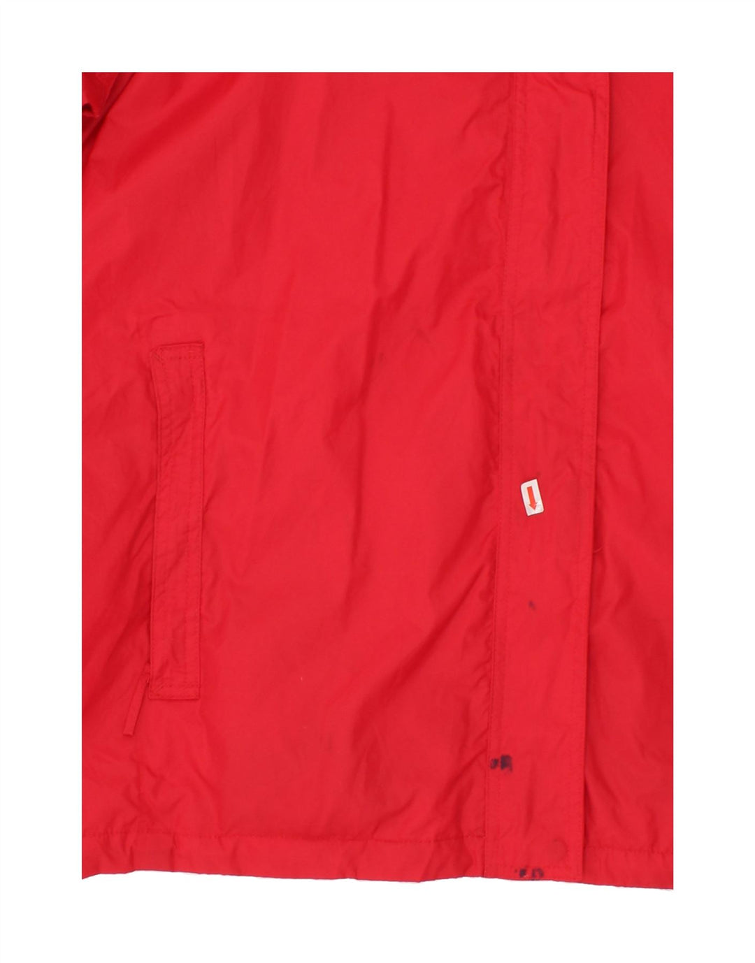 MOUNTAIN WAREHOUSE Womens Hooded Rain Jacket UK 22 3XL Red Nylon Vintage Mountain Warehouse and Second-Hand Mountain Warehouse from Messina Hembry 