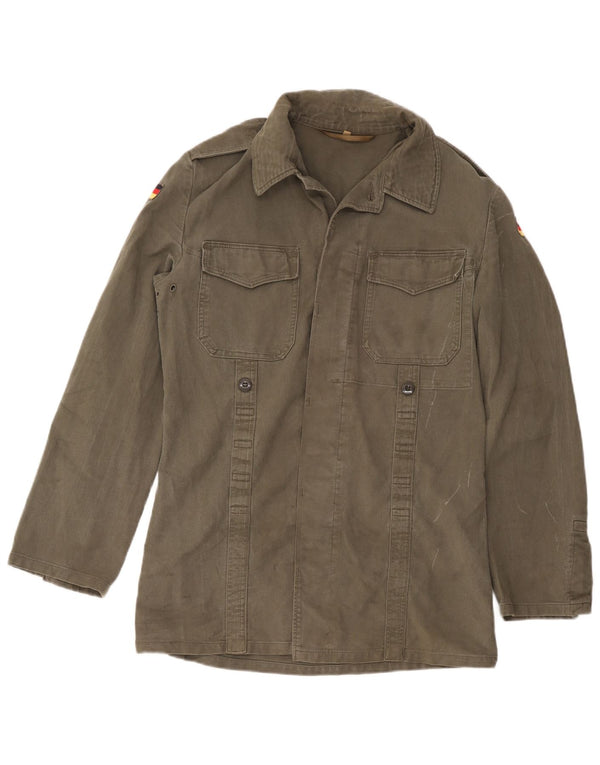 Vintage Herren Militärjacke UK 36 Small Khaki