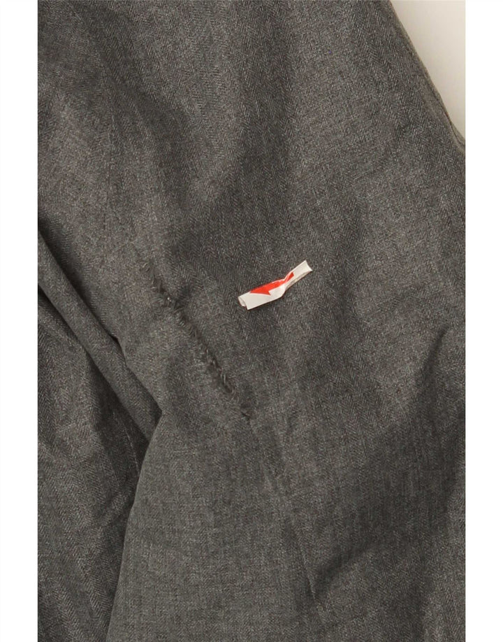 The North Face Wattierter Damenmantel mit Kapuze, UK 16, Größe L, Grau, Polyester