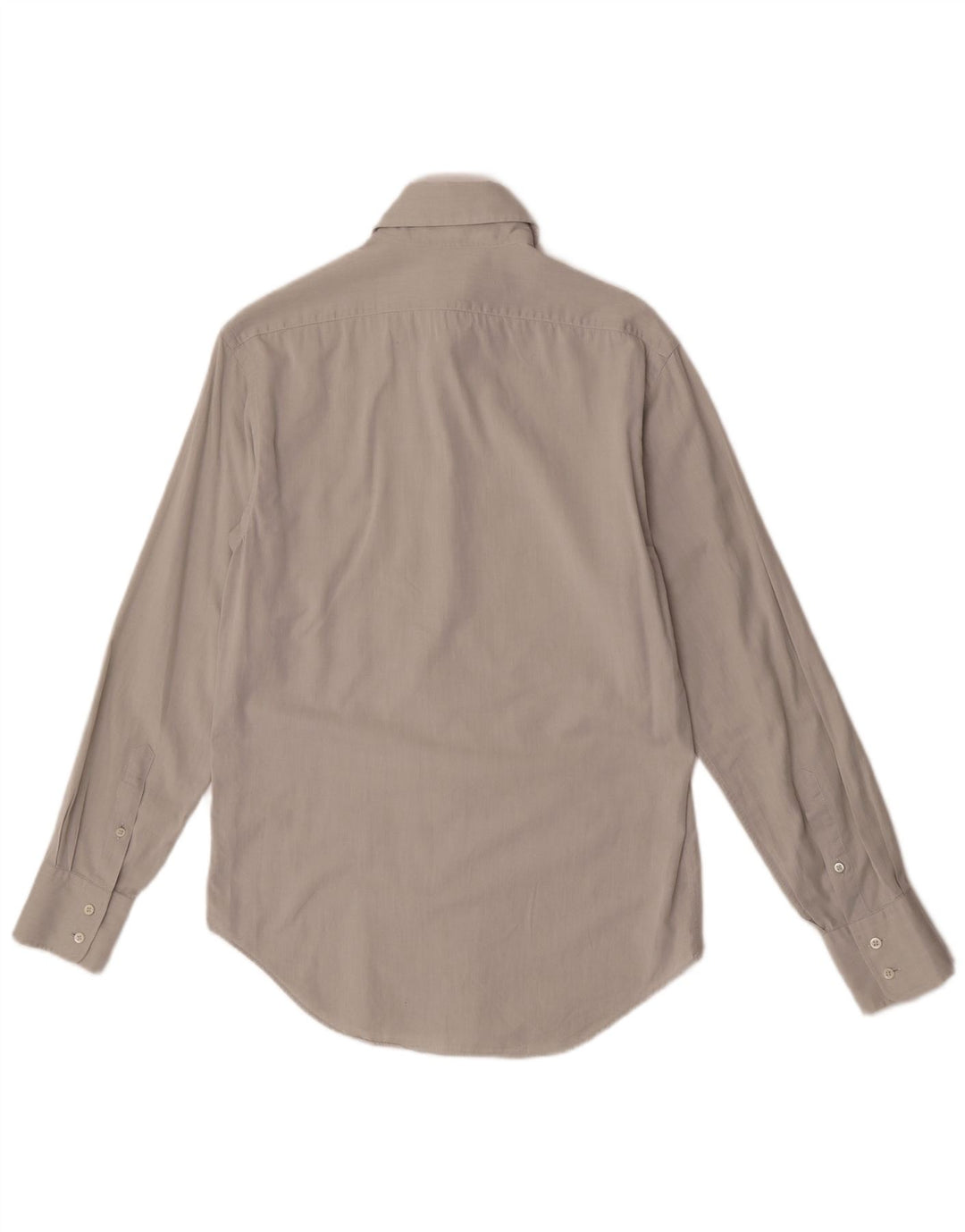 Armani Collezioni Herrenhemd Größe 39 15 1/2 Mittelgraue Baumwolle