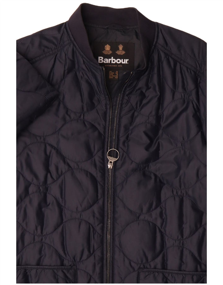 Barbour Damen Übergroßer gepolsterter Mantel UK 12 Medium Navy Blue