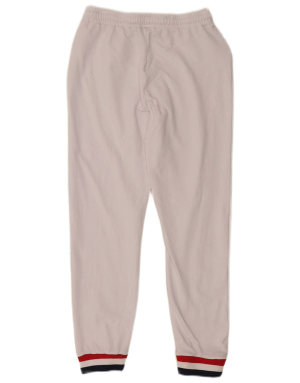 Fila Damen-Trainingshose, Jogginghose, UK 12, Mittelweiß, Farbblock