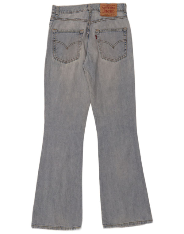Levi's Damen 525 Bootcut Jeans W28 L32 Blaue Baumwolle