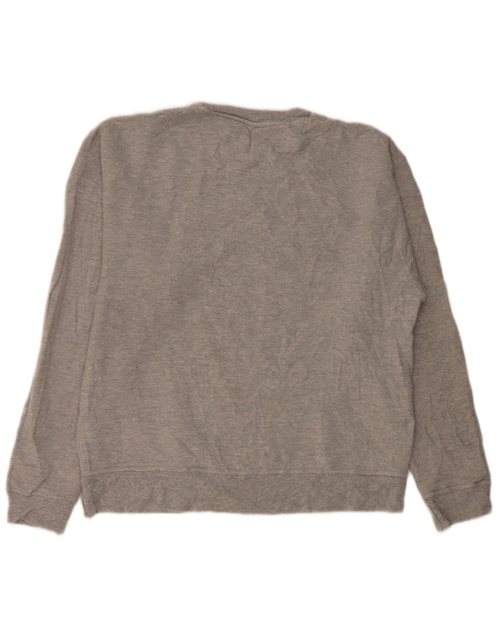 CHAMPION Mens Sweatshirt Jumper Large Grey Cotton