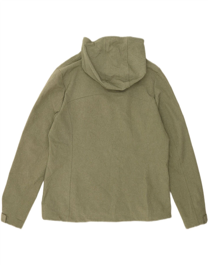 Mountain Warehouse Damen-Windbreakerjacke mit Kapuze, Gr. 16, Grün