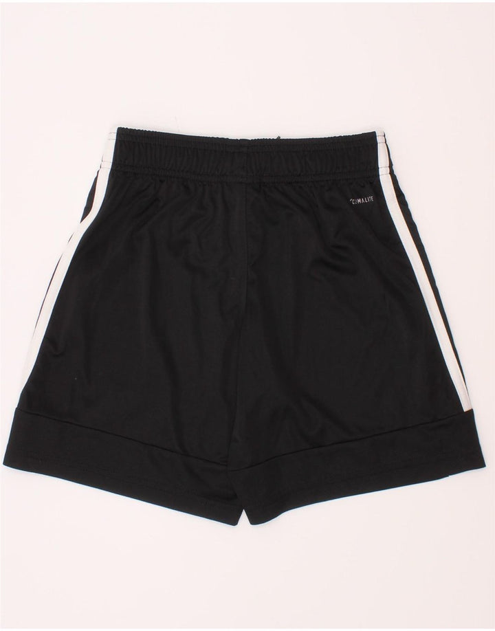 Adidas Jungen Climalite Sportshorts 9–10 Jahre, schwarzes Polyester