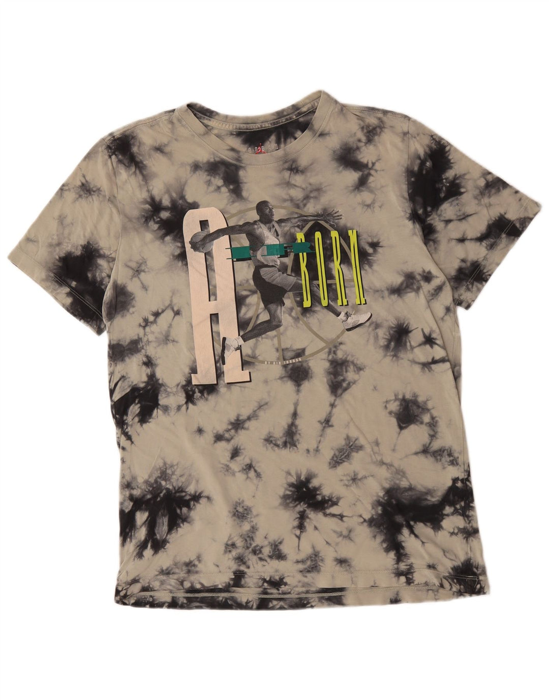 Jordan Herren-T-Shirt mit Grafik, mittelblau, Batikmuster