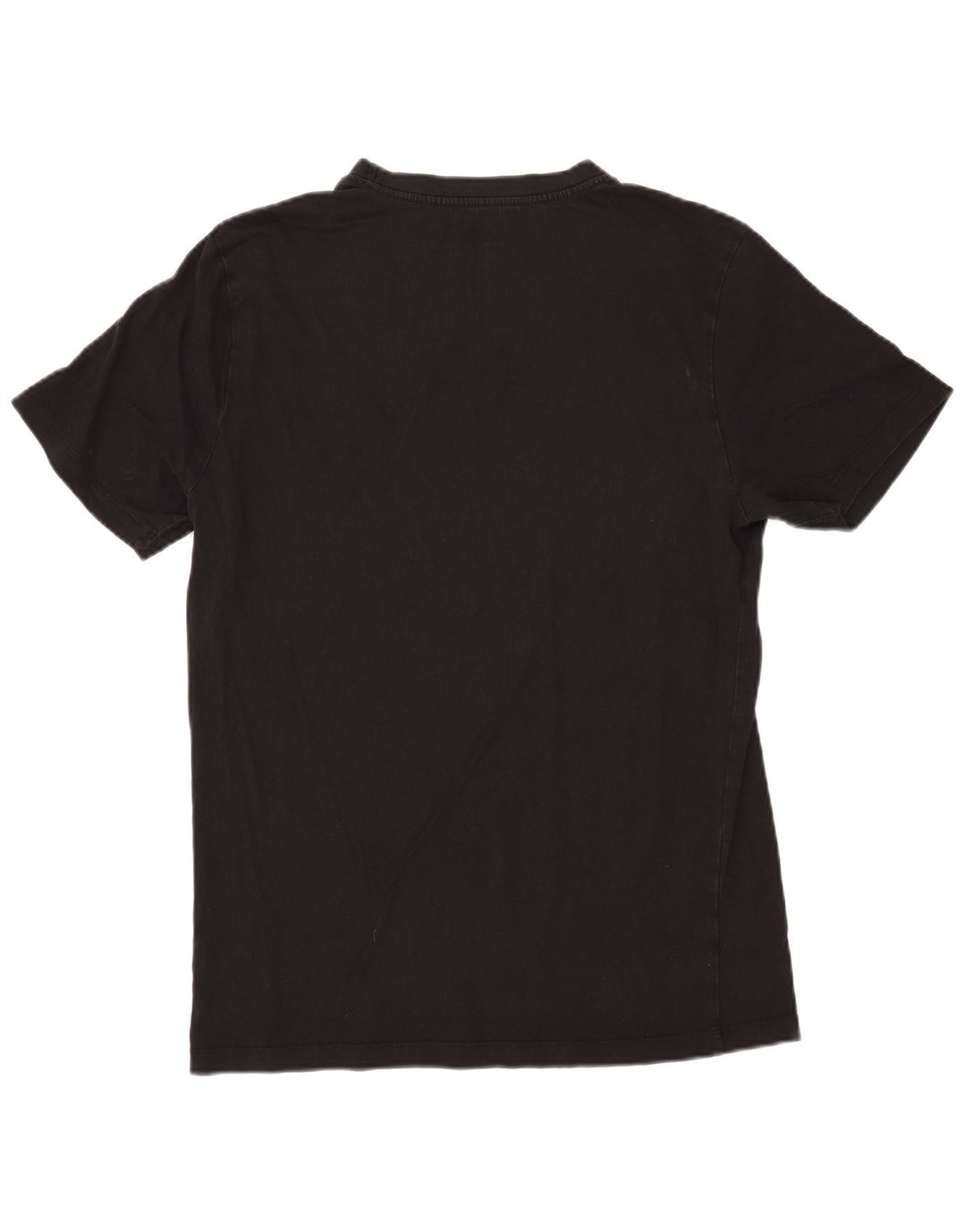 Nike Herren T-Shirt Top Large Schwarz Baumwolle