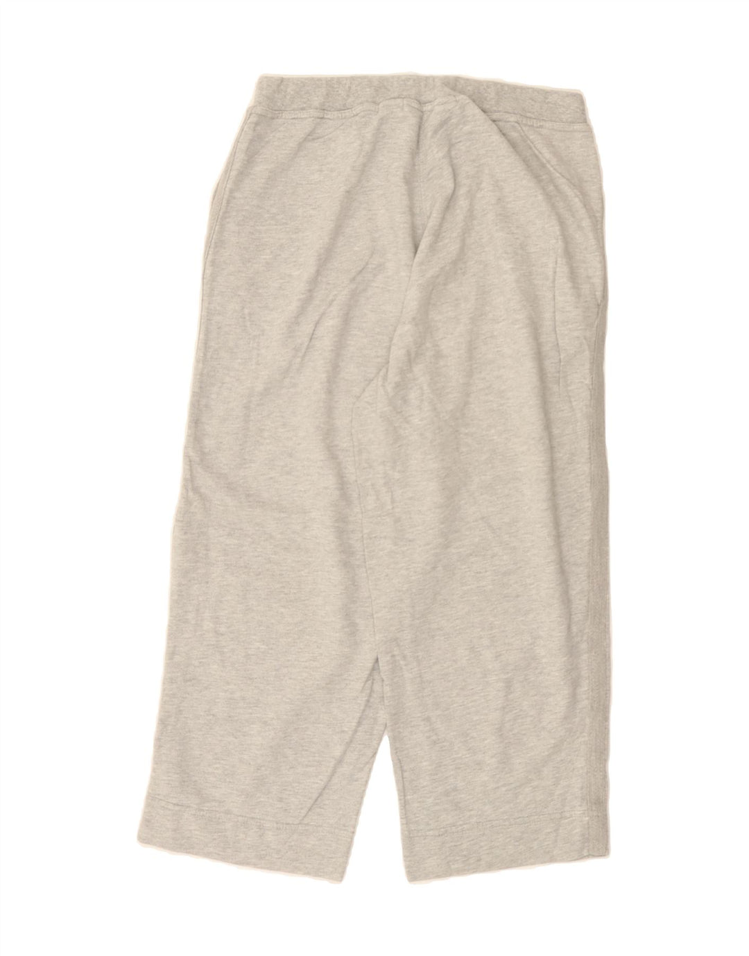 EDDIE BAUER Womens Capri Tracksuit Trousers UK 14 Medium  Grey Cotton Vintage Eddie Bauer and Second-Hand Eddie Bauer from Messina Hembry 