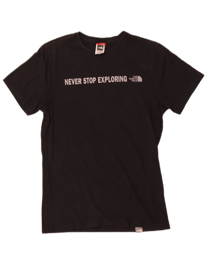 The North Face Herren-T-Shirt mit Grafik, Größe S, Schwarz