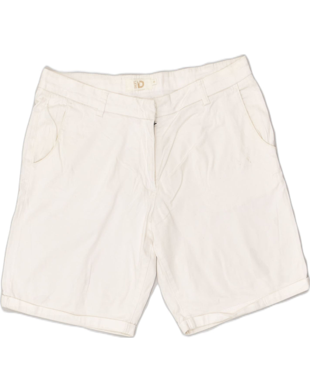 DACK'S Womens Chino Shorts EU 44 XL W36 White Cotton | Vintage Dack's | Thrift | Second-Hand Dack's | Used Clothing | Messina Hembry 