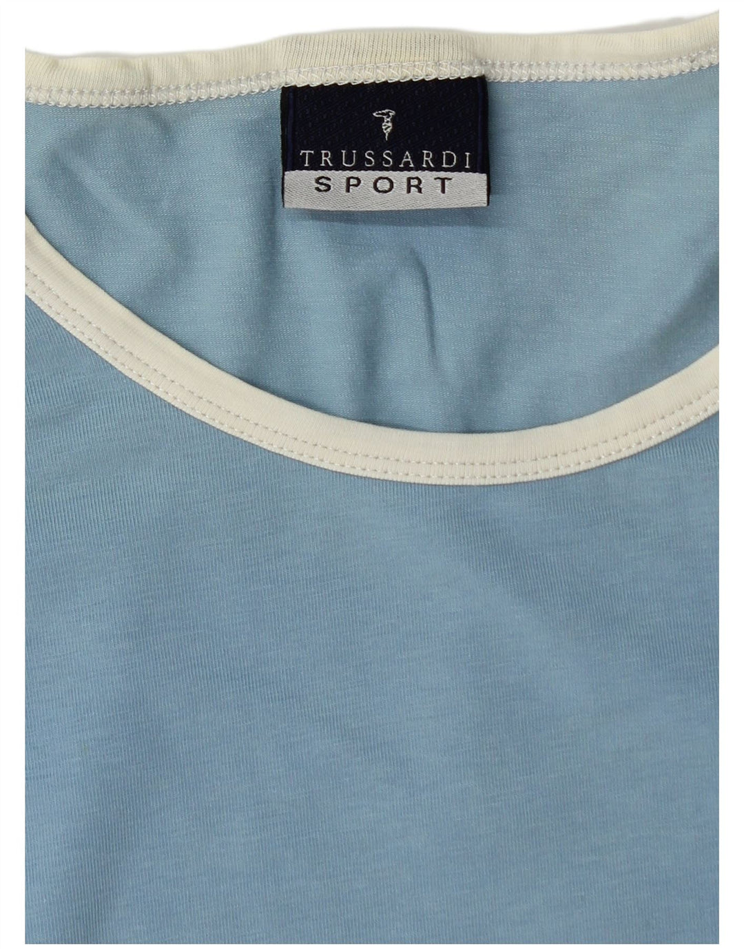 Trussardi Herren T-Shirt Top Large Blau