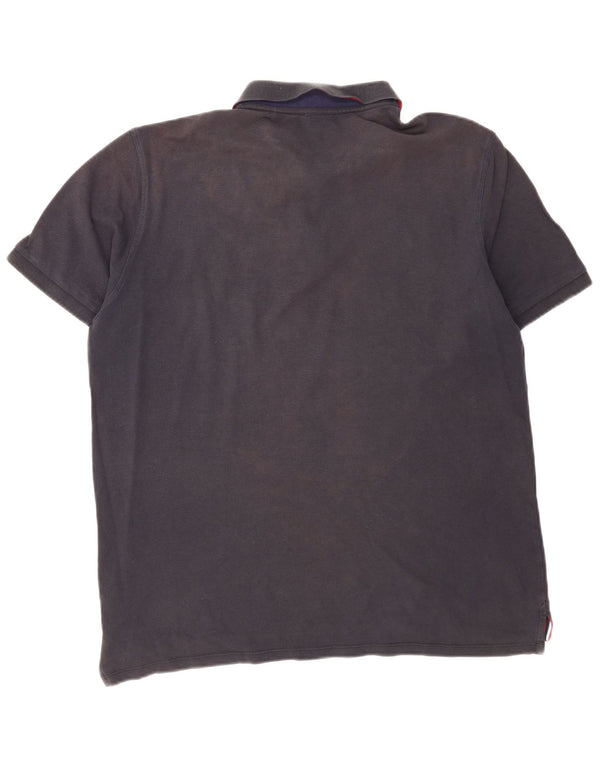 U.S. Polo Assn. Herrenhemd 2XL Marineblaue Baumwolle