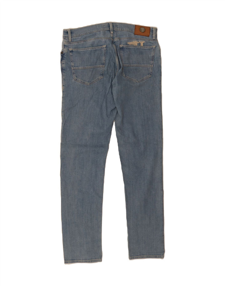 TRUSSARDI Mens Slim Jeans IT 49 Medium W35 L35 Blue Vintage Trussardi and Second-Hand Trussardi from Messina Hembry 