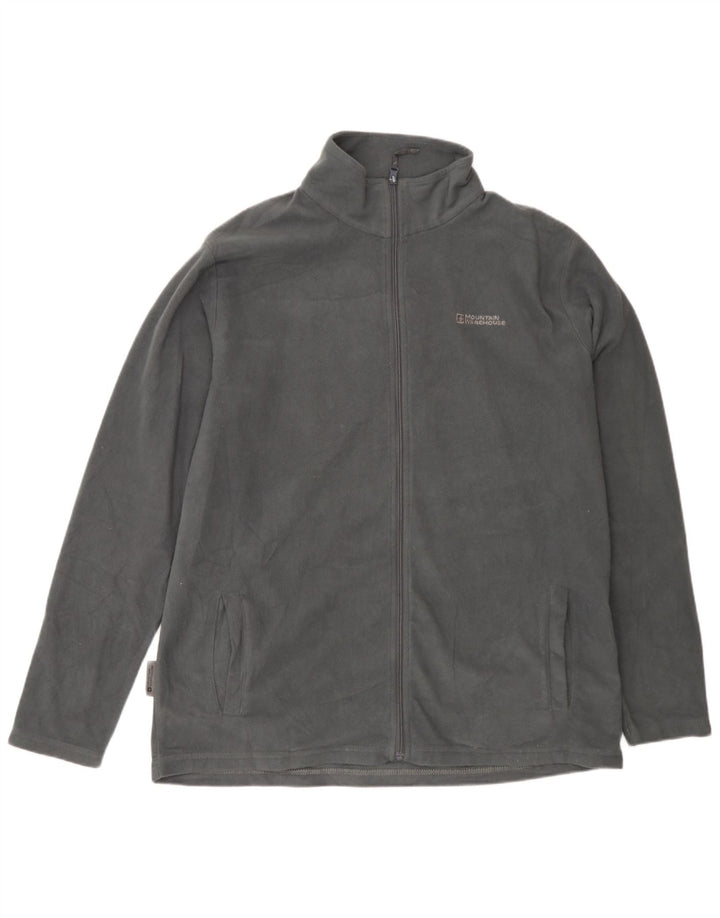 Mountain Warehouse Herren-Fleecejacke, UK 40, Größe L, Grau, Polyester