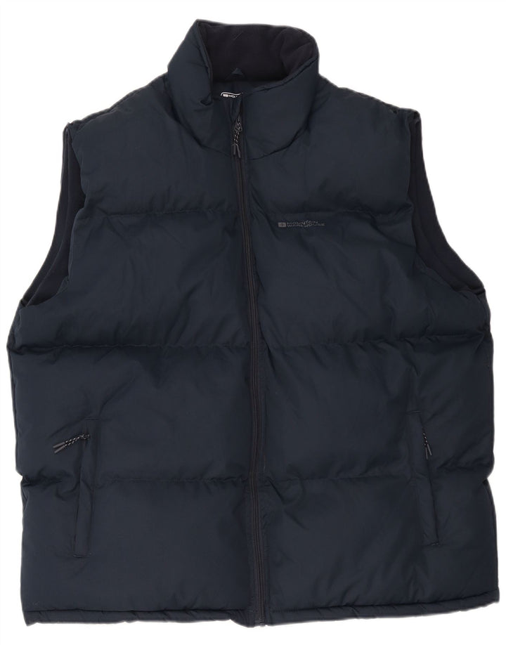 Mountain Warehouse Wattierte Herrenweste UK 42 XL Marineblaues Polyester