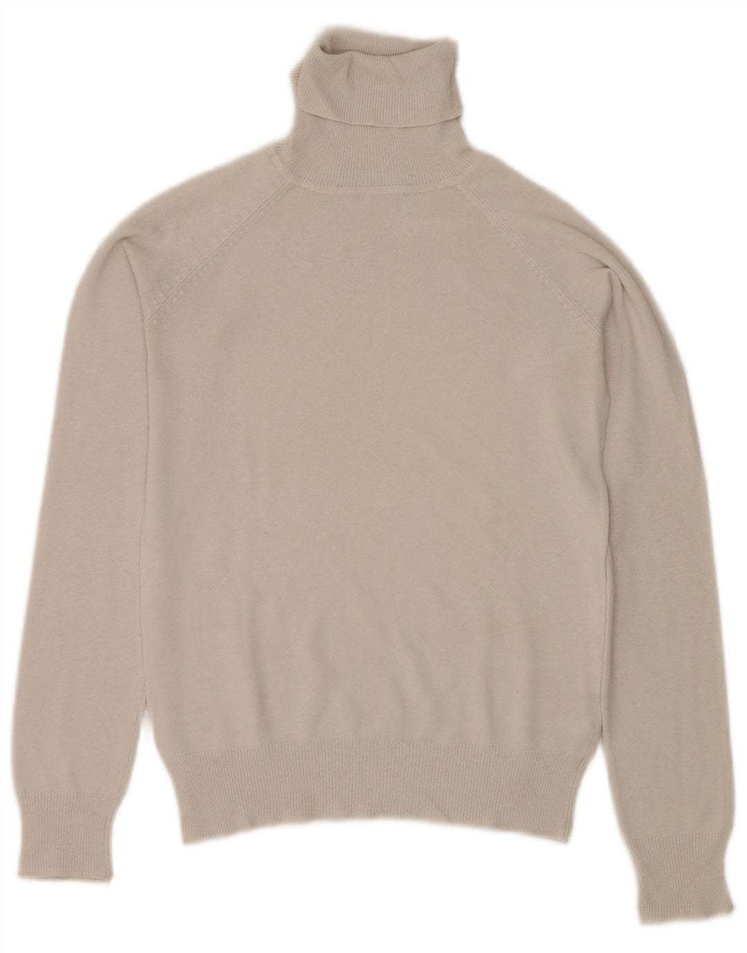 Zara Damen-Pullover mit Rollkragen, Gr. 10, Größe S, Grau, Baumwolle