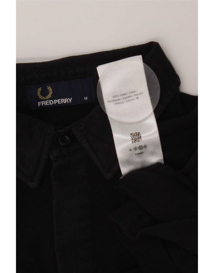 Fred Perry Herren-Poloshirt, mittelmarineblaue Baumwolle