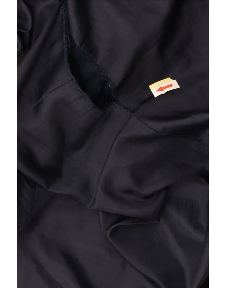 EASTEX Damen Trompetenrock UK 18 XL W36 Marineblau Polyester