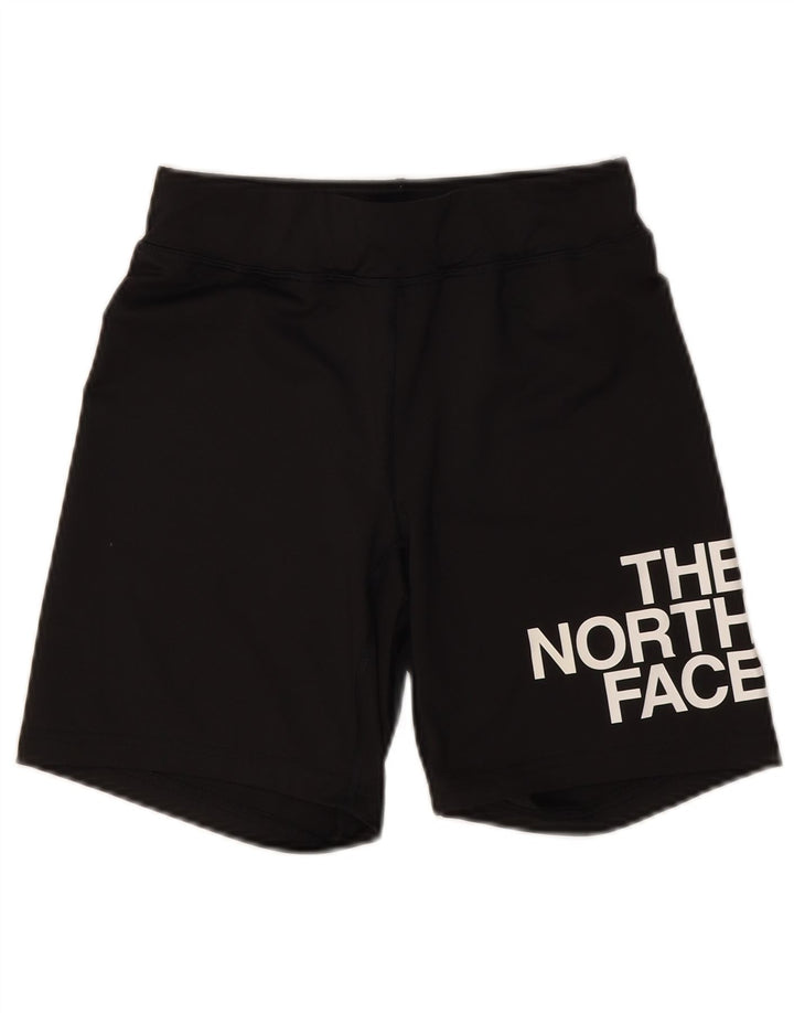 The North Face Damen Graphic Sport Shorts UK 8 Small Schwarz Polyester