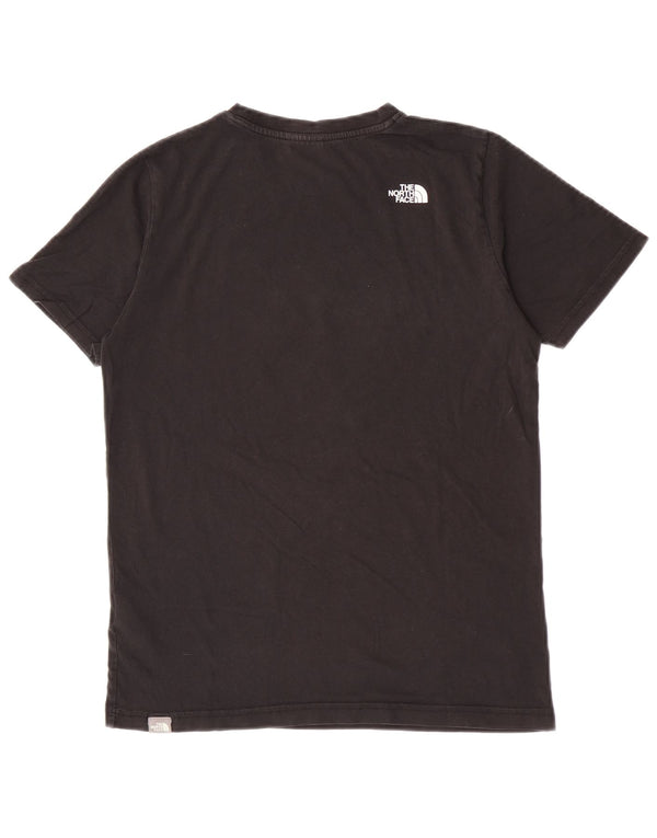 The North Face Jungen-T-Shirt mit Grafik, 14–15 Jahre, XL, schwarze Baumwolle