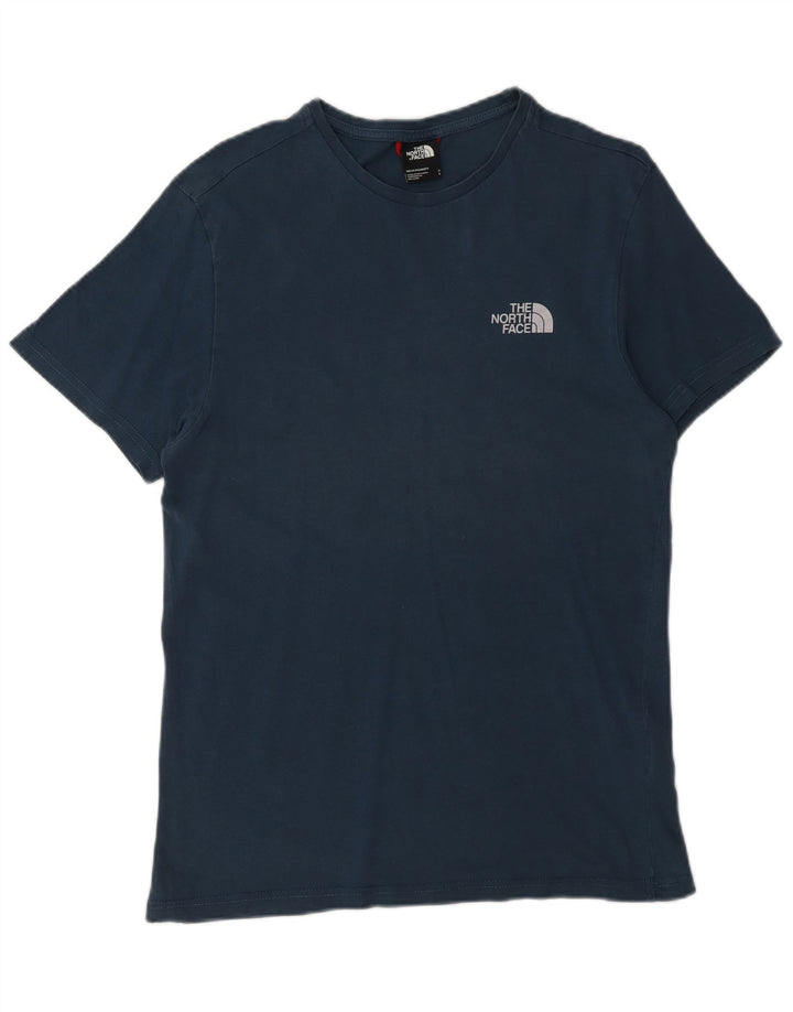 The North Face Herren T-Shirt Top Small Blau Baumwolle