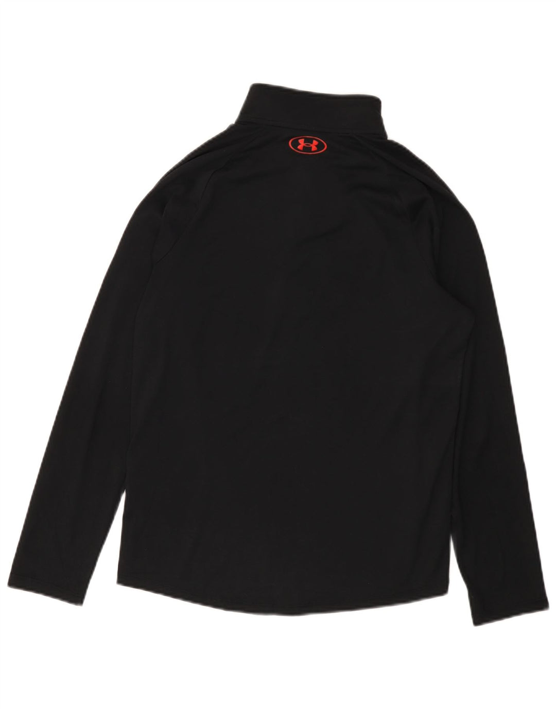 Under Armour Herren-Pullover-Trainingsanzugoberteil mit Reißverschluss, Größe S, Schwarz, Tarnung